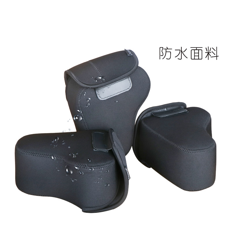 Factory Direct Supply Wholesale Camera Lens Bag Neoprene Black Lens Cover Camera Lens Bag