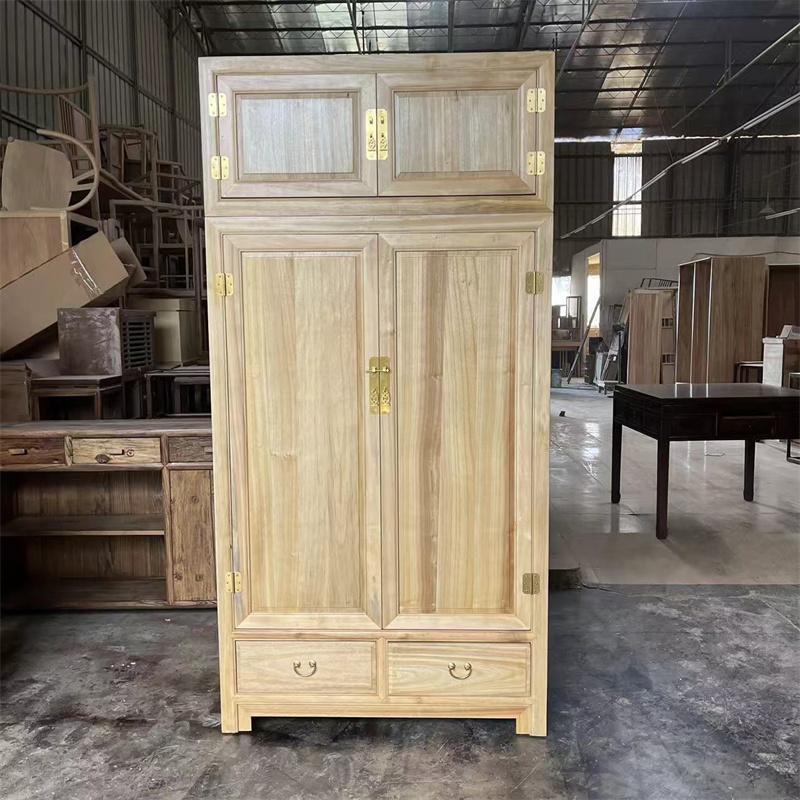 Шкаф в китайском стиле из камфорного дерева с полным верхним шкафом, шкаф из массива дерева для спальни, большая вместимость, защищен от насекомых, для вешания одежды