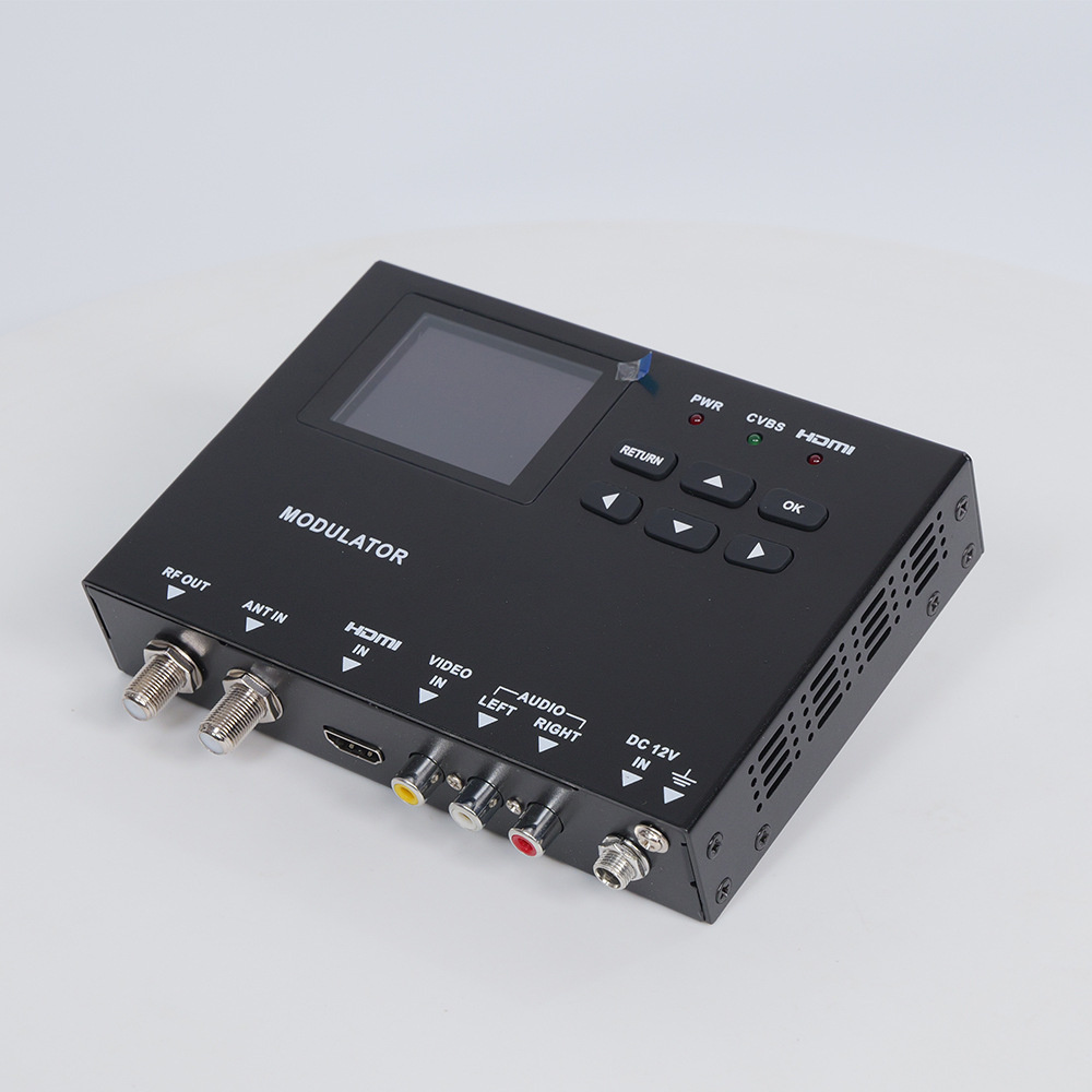 Single-Channel High-Definition Hotel Tv Encoding Modulator Hdml+Av to Dtmb Dvb-C/T Atsc Isdbt