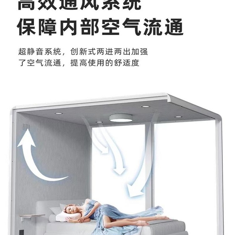 Mobile Soundproof Room for Home Use, Soundproof Sleeping Pod, Sleep Cabin, Recording Studio, Study Room, Live Streaming Room, Silent Cabin, Piano Room