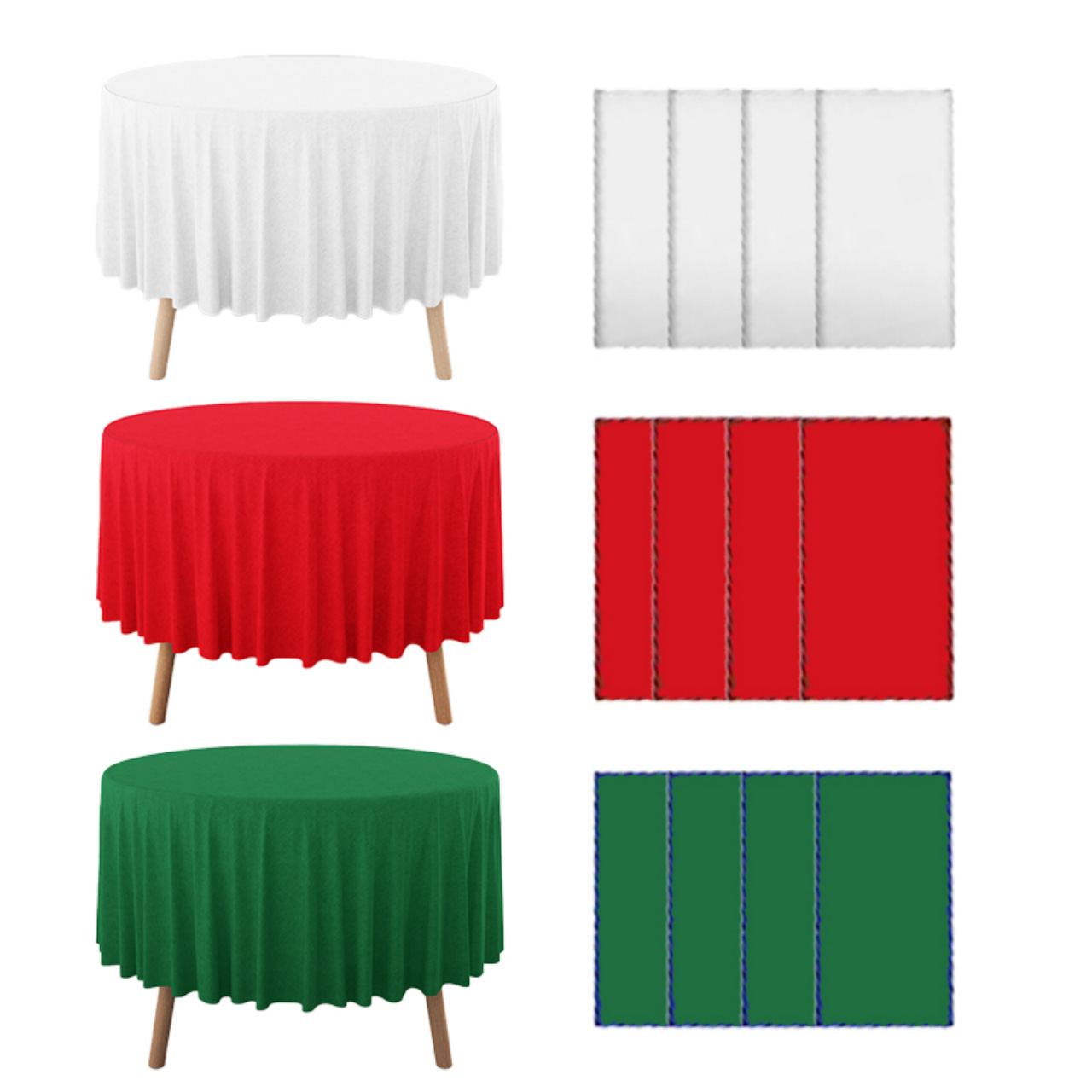 Amazon's Best-Selling Plastic Disposable Tablecloth Waterproof and Oil-Proof Birthday Wedding Party Round Tablecloth 84in