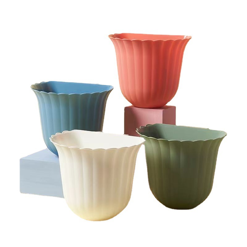 Kitchen Wall-Mounted Trash Can, Bathroom Cabinet Door Hanging Cabinet Door Lace Wastebasket, Household High-Value Storage Bucket