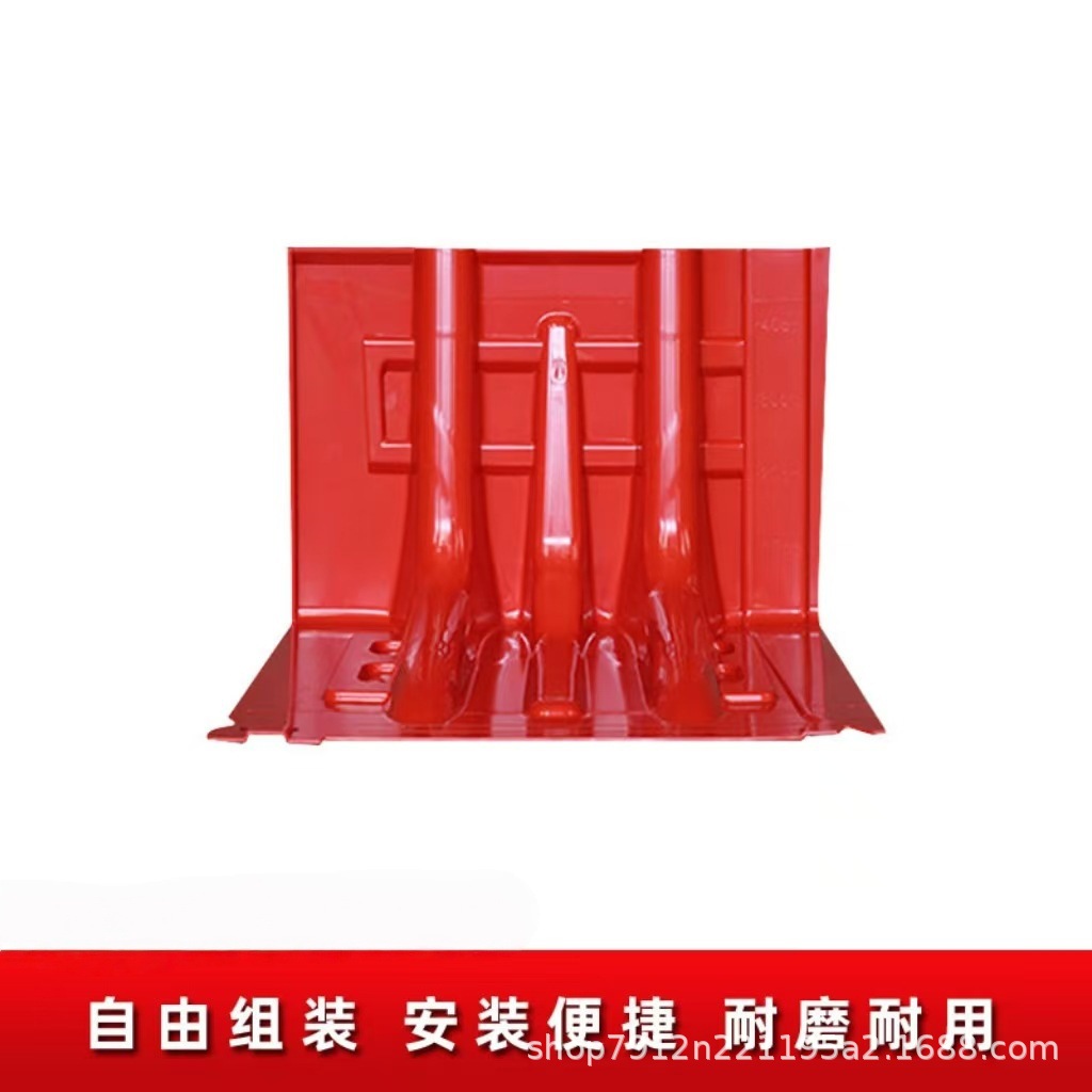 Abs Water Barrier Flood Prevention Emergency Household Flood Barrier Road Vehicle L-Shaped Plastic Thickeneded Flood Prevention Water Barrier