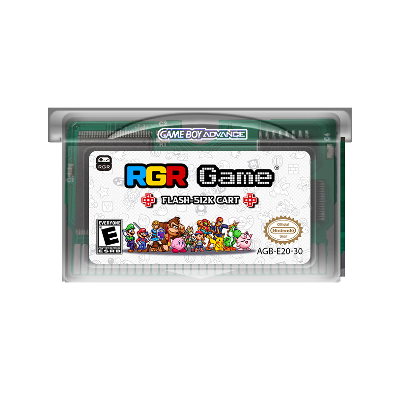 The Complete Collection of Gba Game Cards into Chip 32Mb 1m Flash Memory Chip Memory Card Real-Time Clock