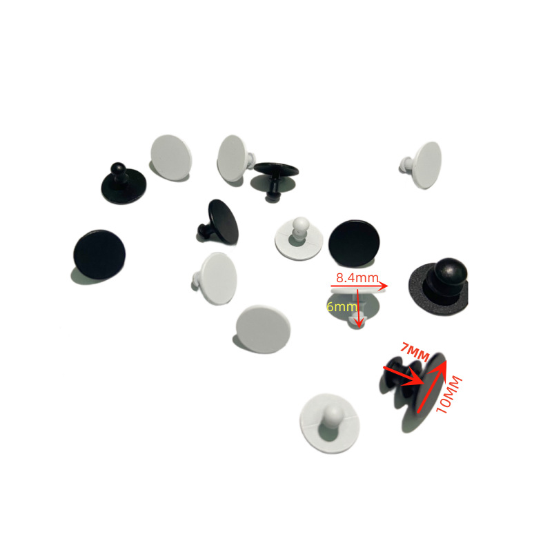 For silicone strap smart bracelet hardware buckle metal Sports hand ring buckle smart watch nail