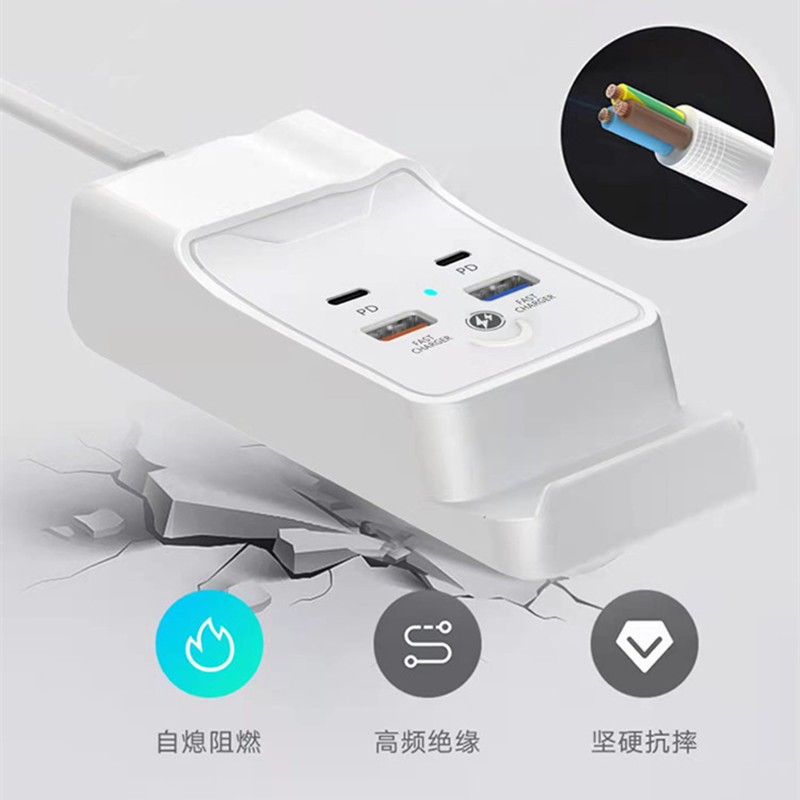 Multi-Port Socket USB Extension Cable Hub Conversion Head Expansion Dock Socket USB Interface Extender Type-C Wholesale