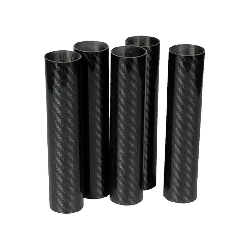 High-Strength Carbon Fiber Tube, High-Density Carbon Fiber Tube, Model Aircraft Material, DIY Accessories, Hollow Processing, Customized Carbon Fiber