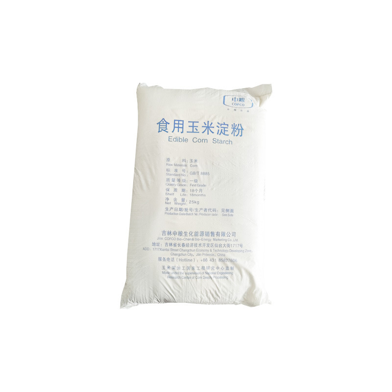 Customized Cofco Corn Starch 25kg High Viscosity Catering Starch Corn Starch Food Additive Pastry Cake