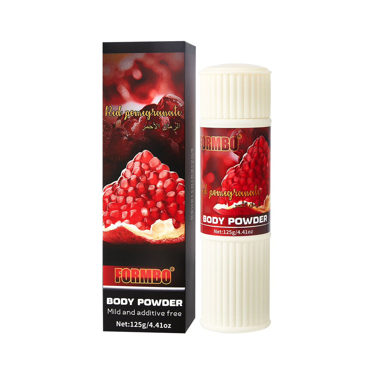 Cross-Border Exclusive Supply of Formbo Body Powder, Refreshing Underarms, Long-Lasting Moisturizing, Smooth and Delicate, Removes Odor, Compact and Portable