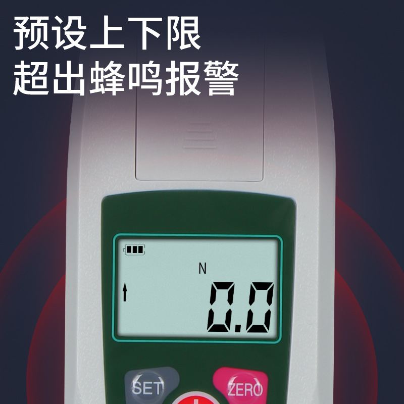 Foreign trade digital display push-pull dynamometer tension tester spring dynamometer thrust pressure gauge detector testing machine