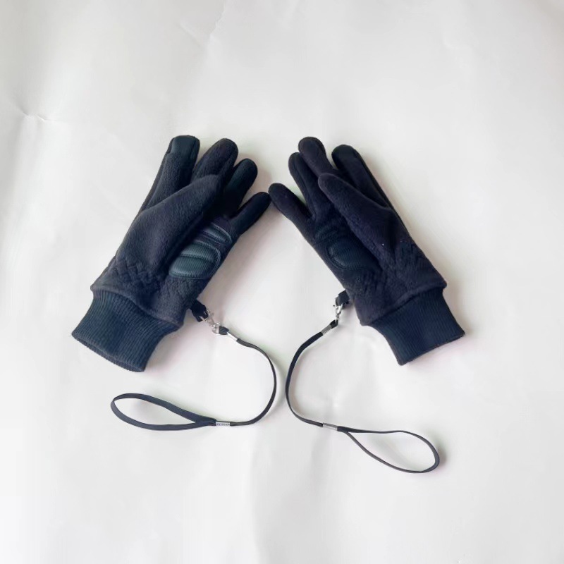 Gloves Anti-lost Wrist Lanyard Elastic Elastic Outdoor Ski Gloves Detachable Wearable Gloves Anti-lost Lanyard