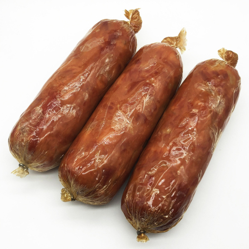 Qingdao old ham stove fragrant smoked ham large tendon meat ham sausage fresh production of large meat ham factory