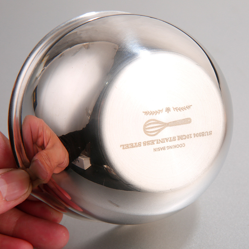 304 stainless steel baking bowl thickened graduated rice cup egg bowl complementary food ingredients bowl dish bowl