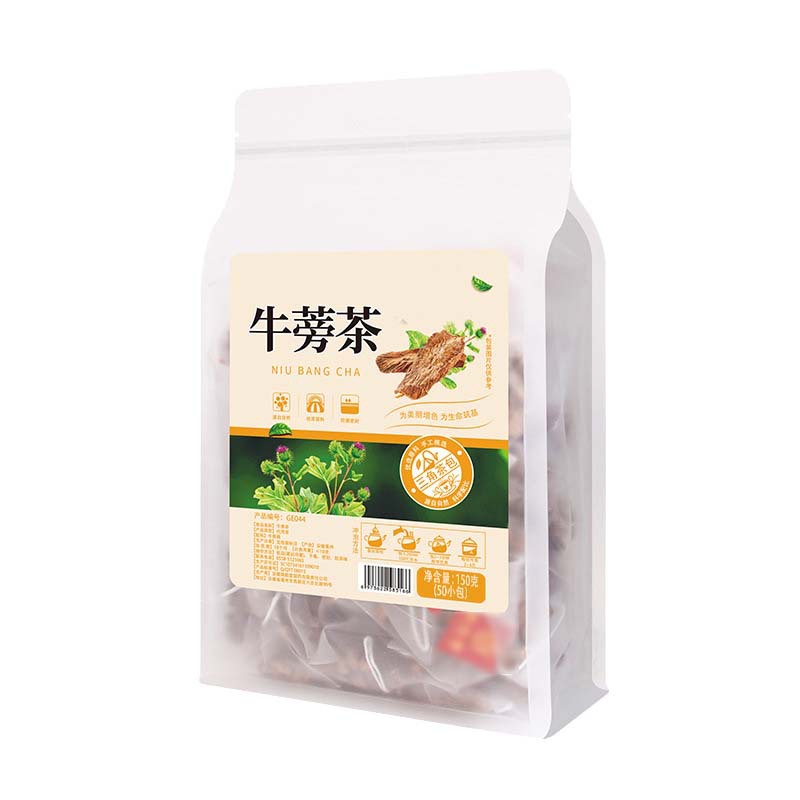 Burdock Root Tea Bags, Burdock Tea Triangular Bags, Authentic Dried Burdock Root Slices, Golden Burdock Root Flagship Store