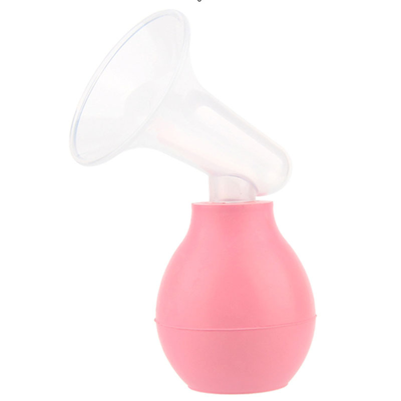 Spot Wholesale Maternal and Infant Products Rubber Breast Pump Ball Manual Breast Pump Transparent Horn Silicone Rubber Factory