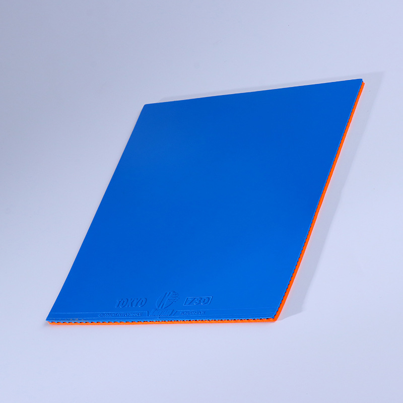 Direct Supply from Manufacturer: Kokutako Colorful Rubber, Astringent Neon 730 Colorful Rubber, Medium-Soft Sponge Rubber, Reverse Rubber