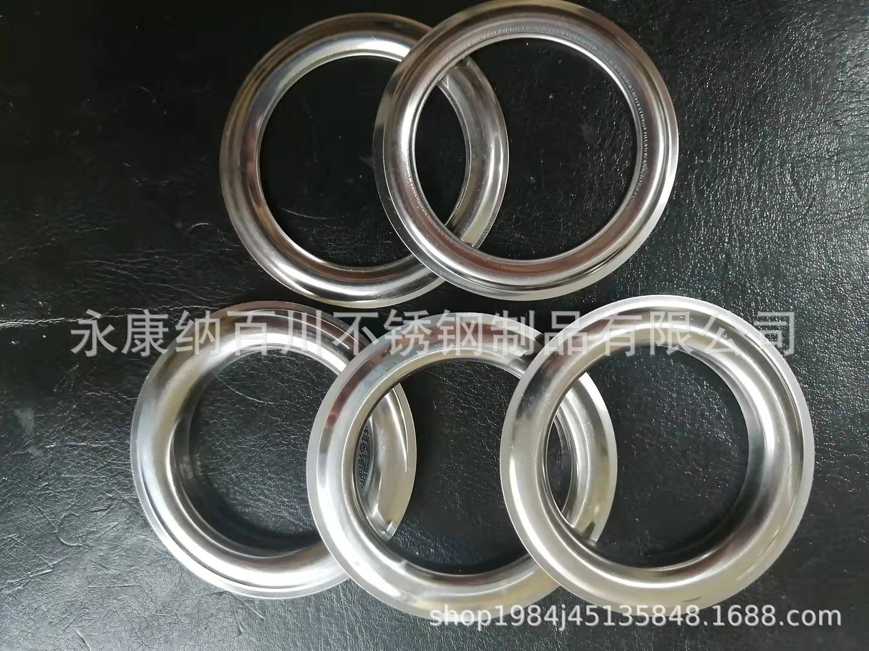 Wholesale Curtain Eyelet Curtain Air Eye Curtain Buckle Curtain Ring Curtain Iron Ring Inner Diameter 4cm Round