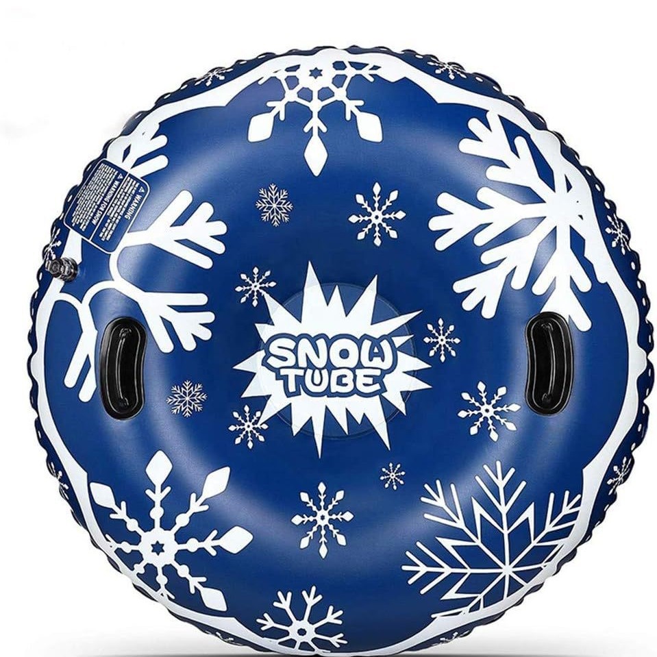 Inflatable Ski Ring Thickeneded Pvc Cold-Resistant Minus 25 Degrees Kidsren and Adults Snow Ski Tube K80 Cross-Border