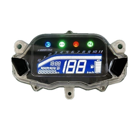 Мотоцикл Titan160, модифицированный ЖК спидометр