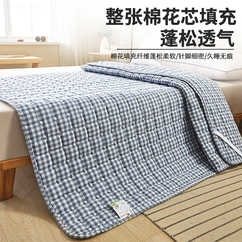 Mattress Cover Cushion Bed Mattress Mattress Bed Double-Person Household Protective Mattress Thin Mattress Student Dormitory Single Person