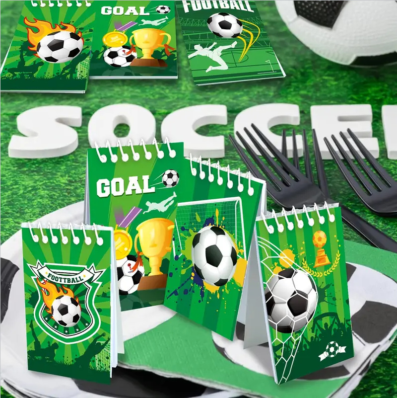 Manufacturer Custom-Made Cash Football 6 Mini Coil Books Sports Football Series Coil Books Football Spiral Books