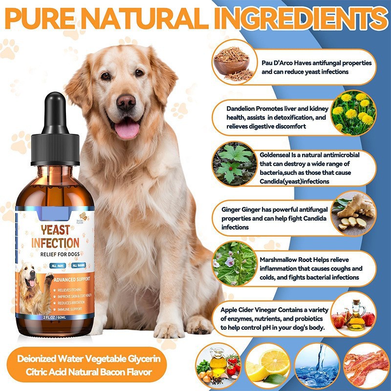 Pet Vitamin Drops Daily Liquid Supplement for Dogs Foreign Trade Supply O E m
