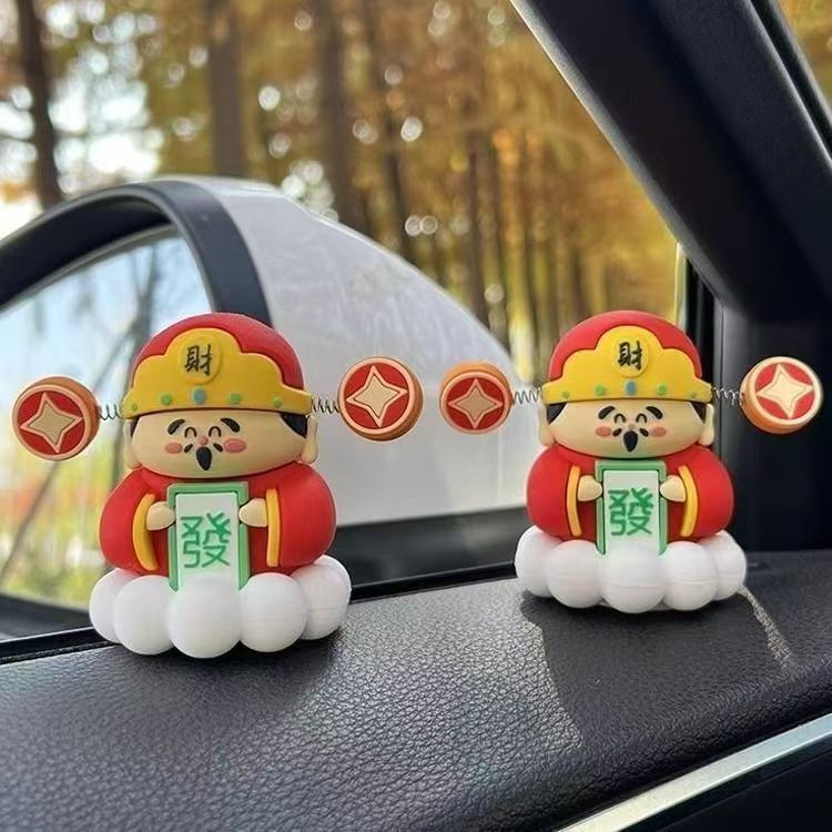 Милое украшение для рабочего стола в виде феи богатства