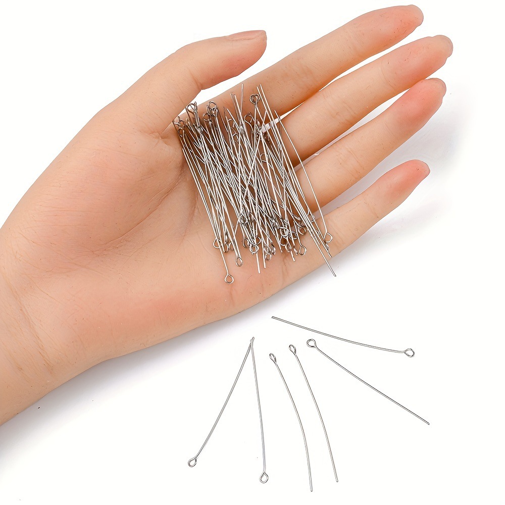 Stainless Steel 9-word Needle Wholesale Handmade DIY Necklace Bracelet Bead Needle Special Needle Bead Needle Jewelry Accessories