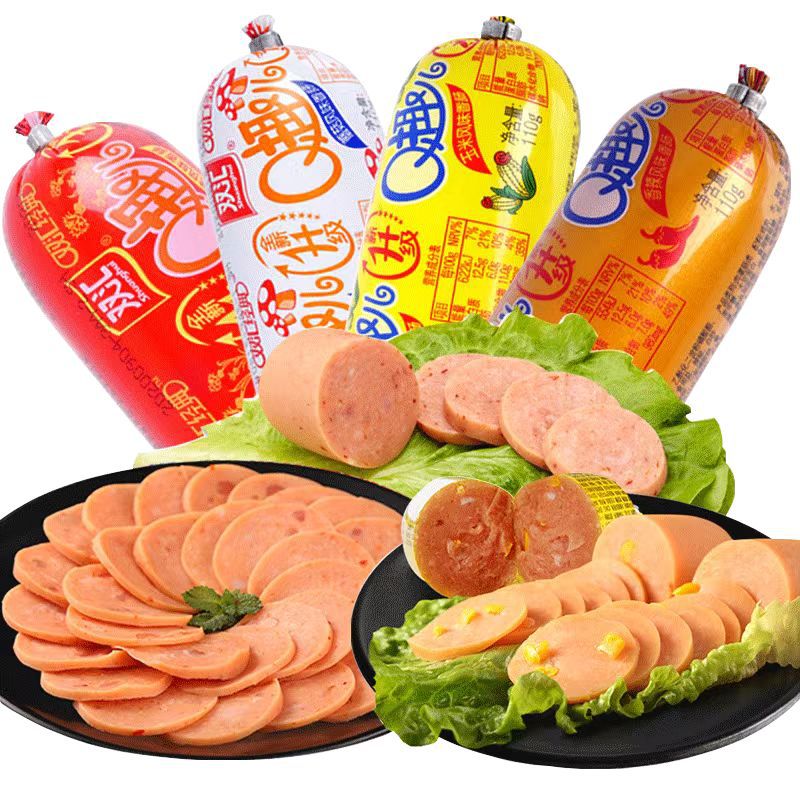 Shuanghui Q Fun Sausage 70g Instant Sausage Ham Sausage Leisure Snacks Food Mushroom Spicy