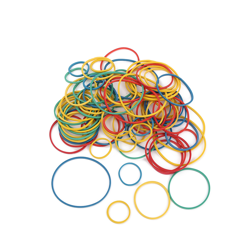 Mixed Color High Elastic Rubber Band Multi-Size Rubber Band Disposable Rubber Band Cowhide Rubber Band Manufacturer Wholesale