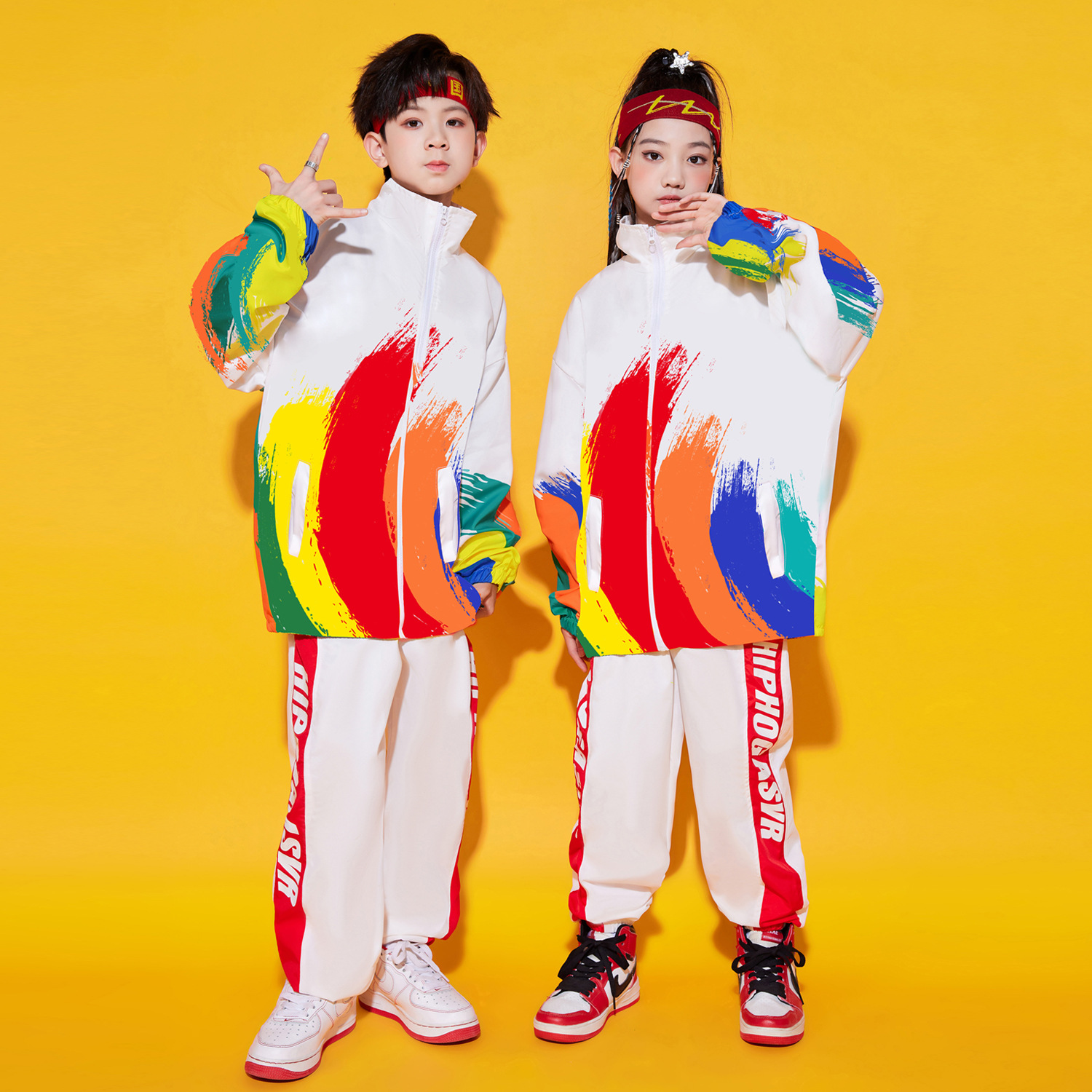 Костюм для открытия игр начальной школы, форма для девочек, китайский стиль, костюм для выступлений