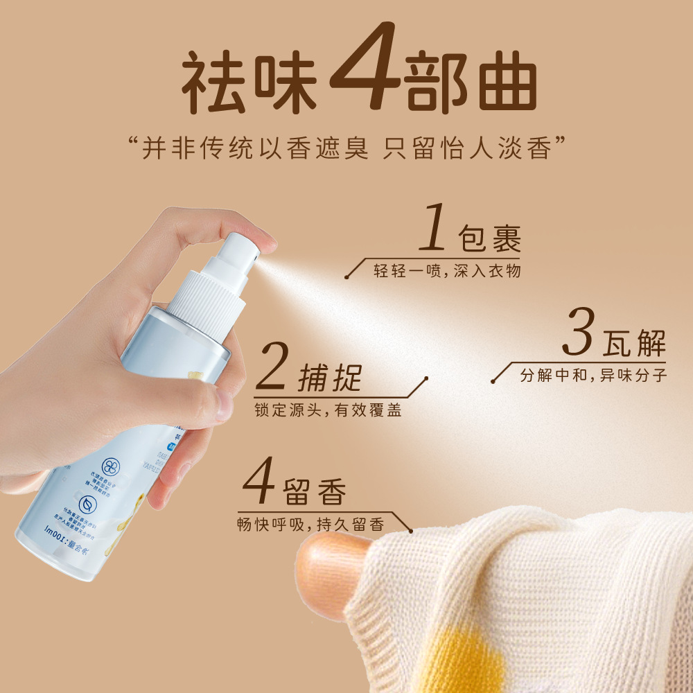 Yi Bai atmosphere blue bear clothing fragrance spray to taste antistatic lasting fragrance fresh perfume wholesale generation
