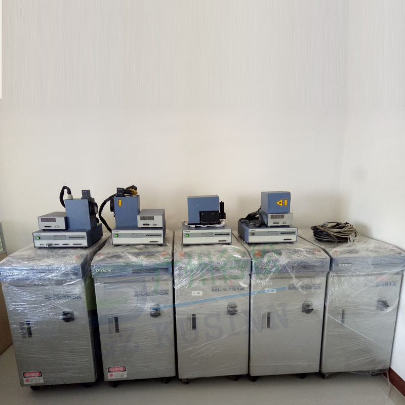25W Miyake Second-Hand Laser Machine Japanese Laser Welding Machine Ml-2150A for Welding Battery Caps