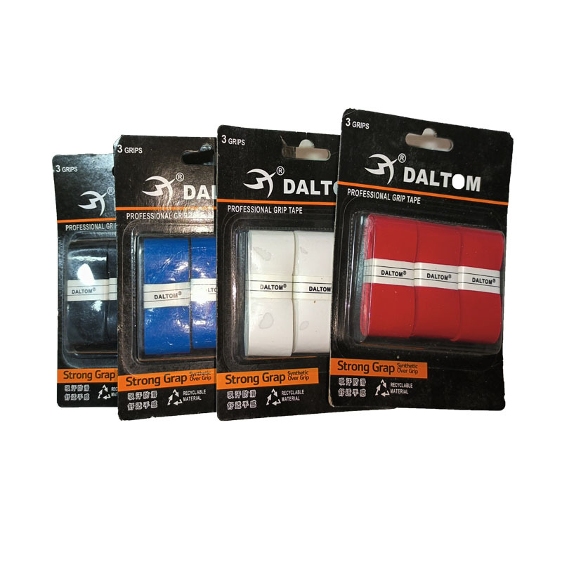 Customized Factory Direct Sales Processing Badminton Racket Glue Small Single Customized Logo Precision Punching Anti-Slip and Sweat-Absorbent