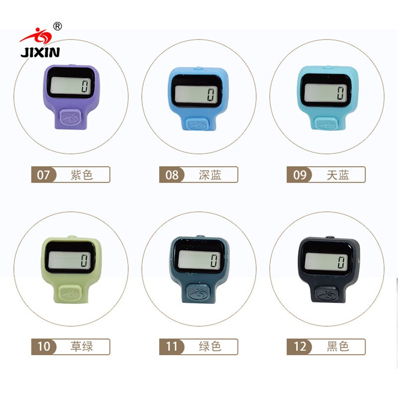 8016j counter! LED light ring finger counting machine new cost-effective multi-color
