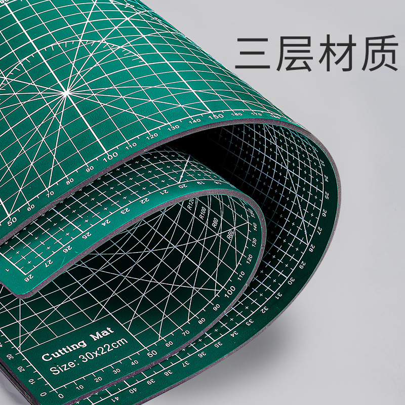 Cutting pad handmade board A3 thickened double-sided handmade A2 cutting board hand tent art knife diy anti-cutting cutting paper pad