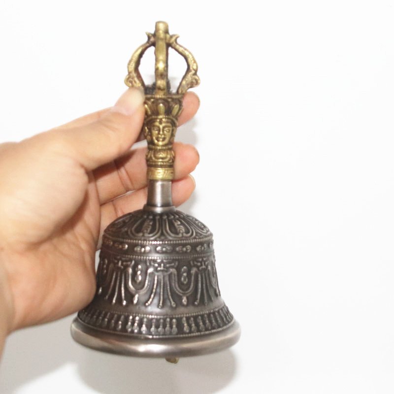 Nepal's Five-strand King Kong Bell Pestle Bronze Bell Echo Long-term Excellent Sound Loud New Style