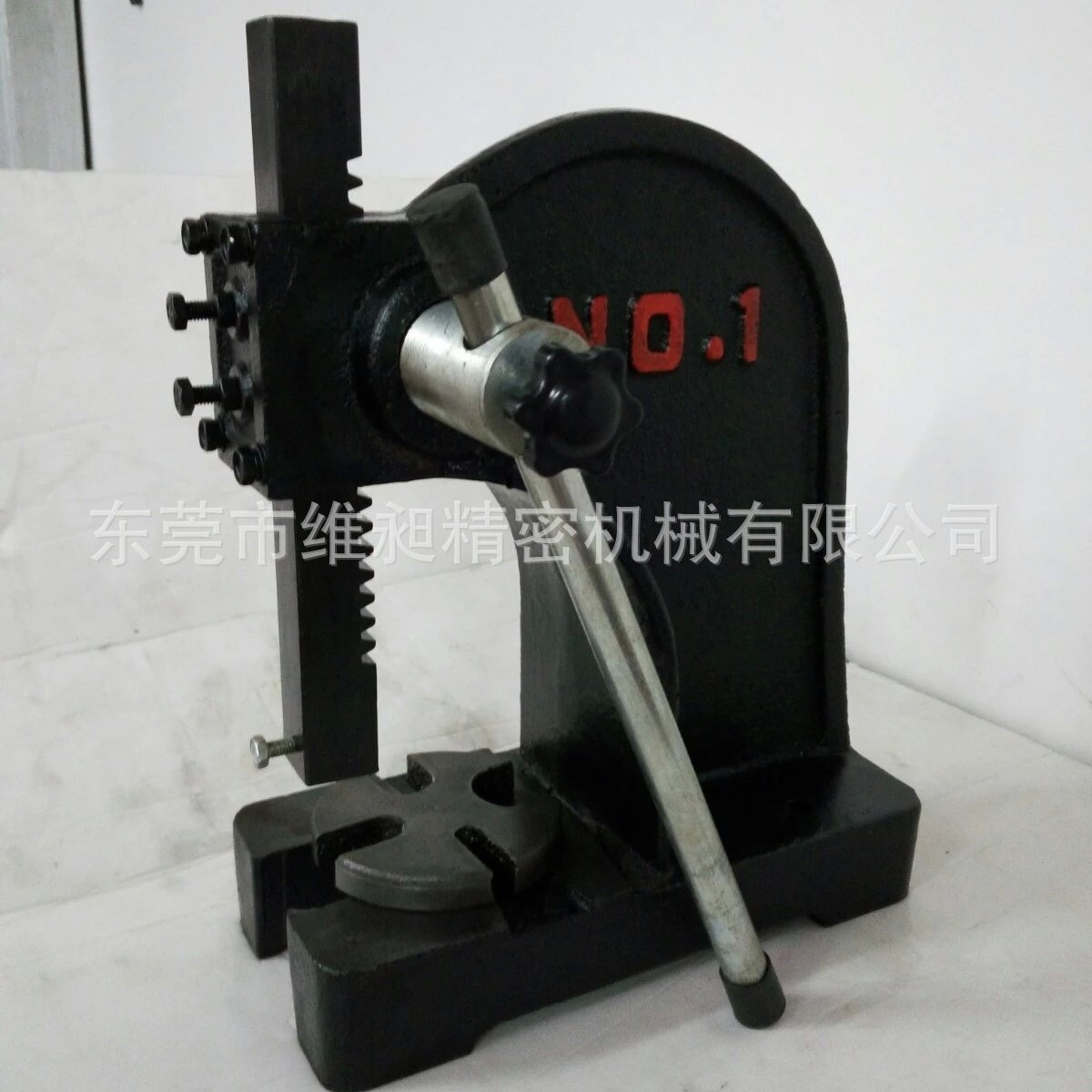 Export Small Hand Press Manual Pressure Machine Manual Press 1t Bearing Pressure Machine 1 Ton Stamping Hand Beer Machine