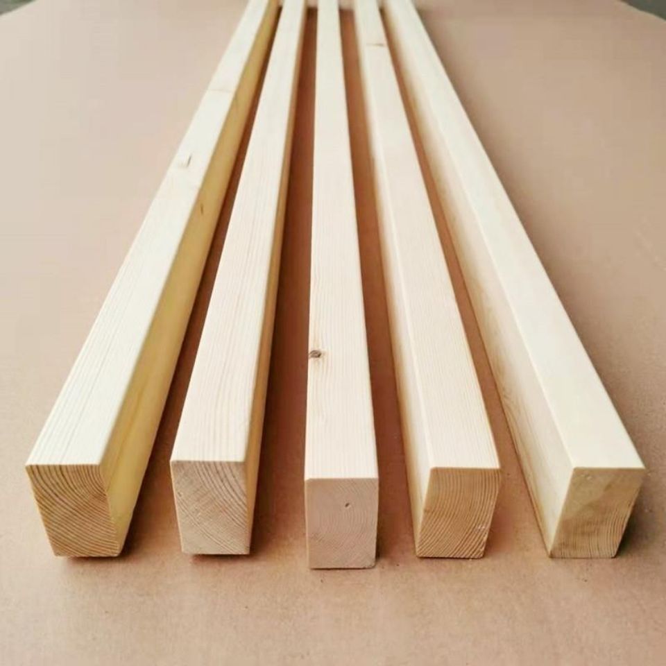 Solid Pine Bed Beams and Crossbars for Bed Frame Support, 1.6m 8-Bed Dragon Frame Bed Board Support Crossbars, Thickened Wood