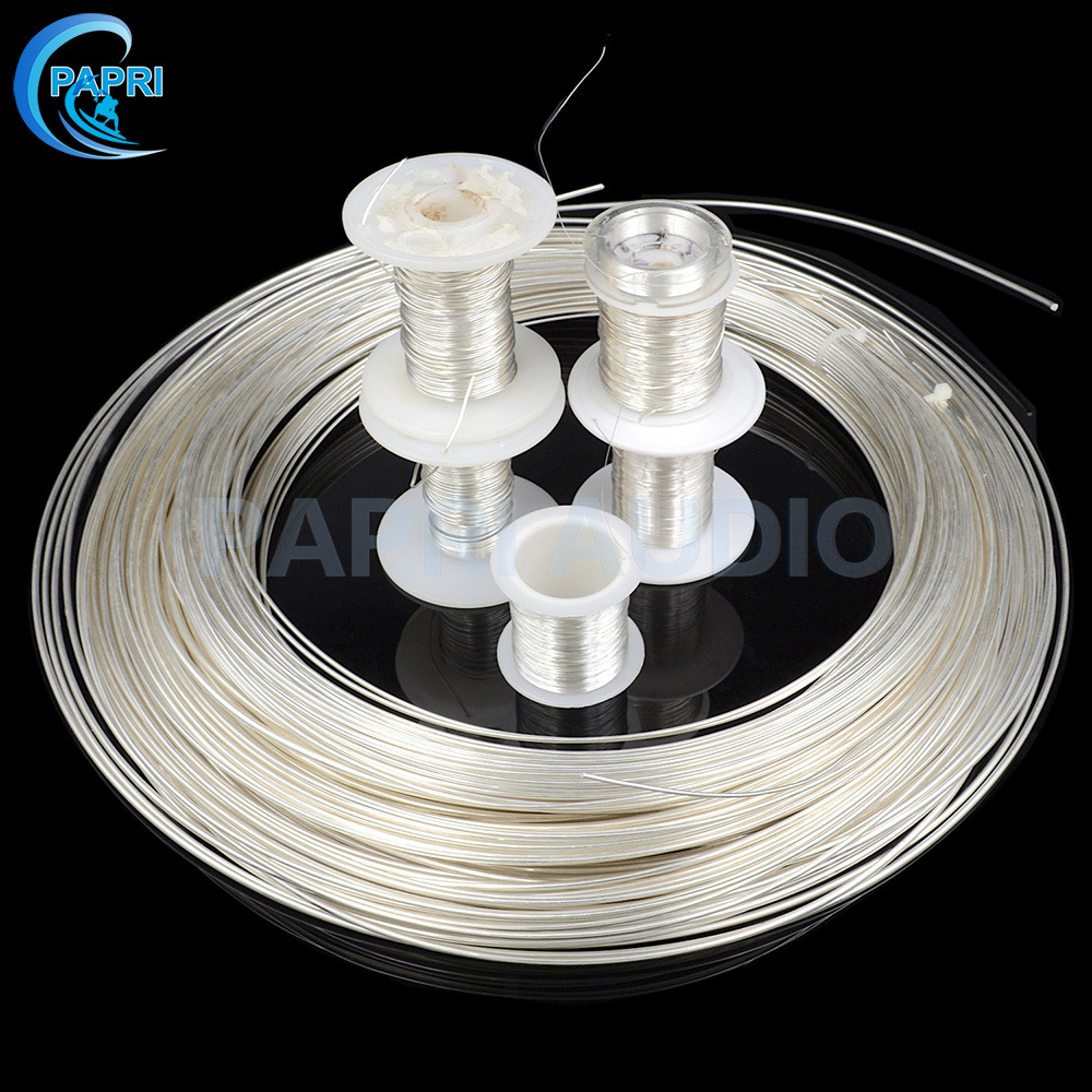 Papri 99.998% проволока 0.1-3.0мм аудиосигнальный кабель для усилителя DIY