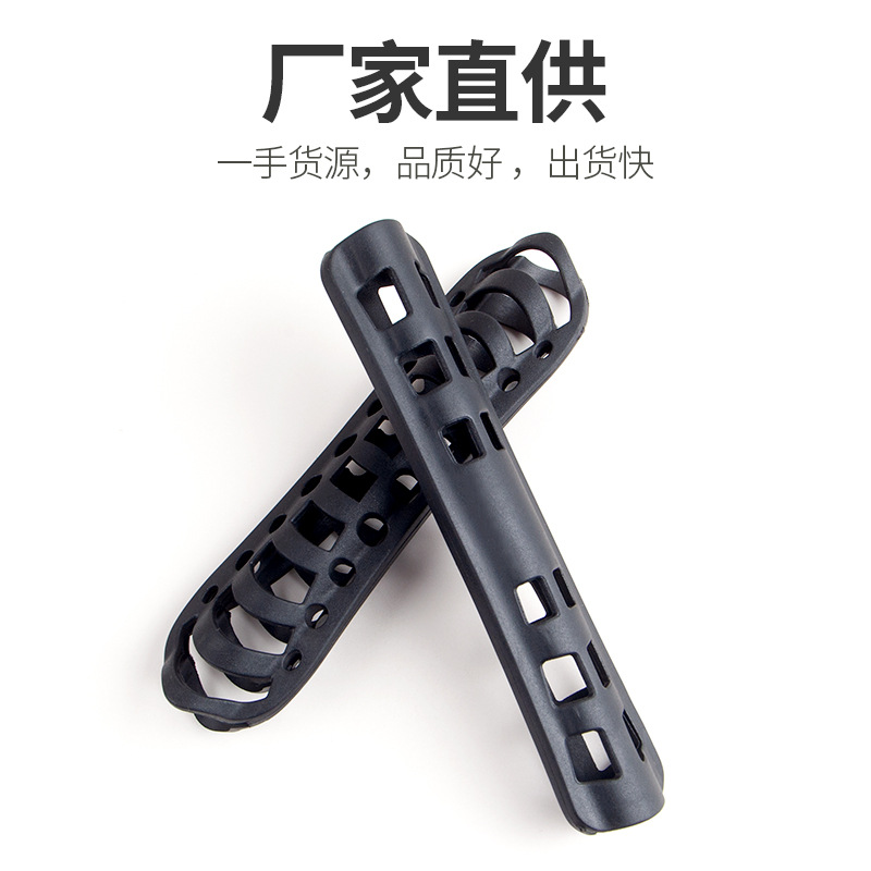 Spot backpack webbing handle plastic handle PVC webbing handle webbing handle hollow handle bag handle handle