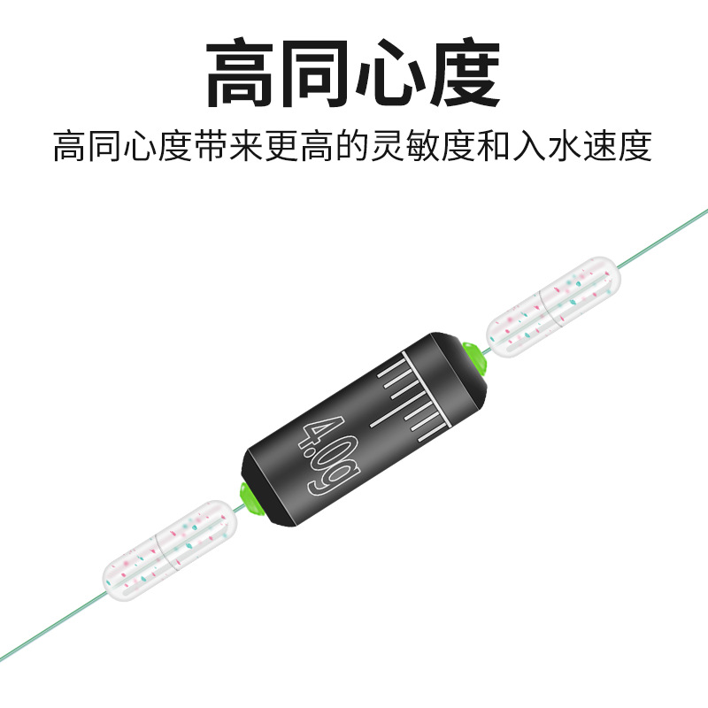 Fast lead pendant bulk soft core scale lead double Core double core scale lead leather finished fishing gear fishing accessories wholesale