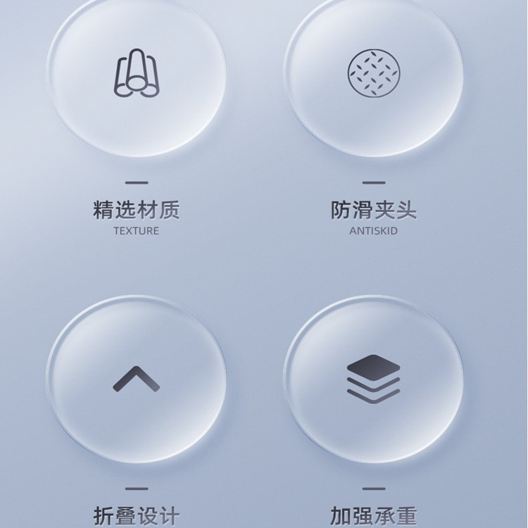 Foldable Garbage Clip Cross-Border Aluminum Alloy Sanitary Tongs Sanitation Picker Garbage Tool Picker Long Clip