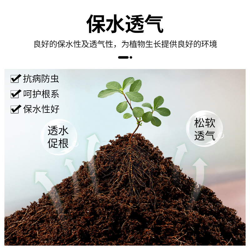 Planting vegetables and meat coconut husk nutrition soil nutrition block compression pure coconut husk medium vegetable planting pure import a generation of hair