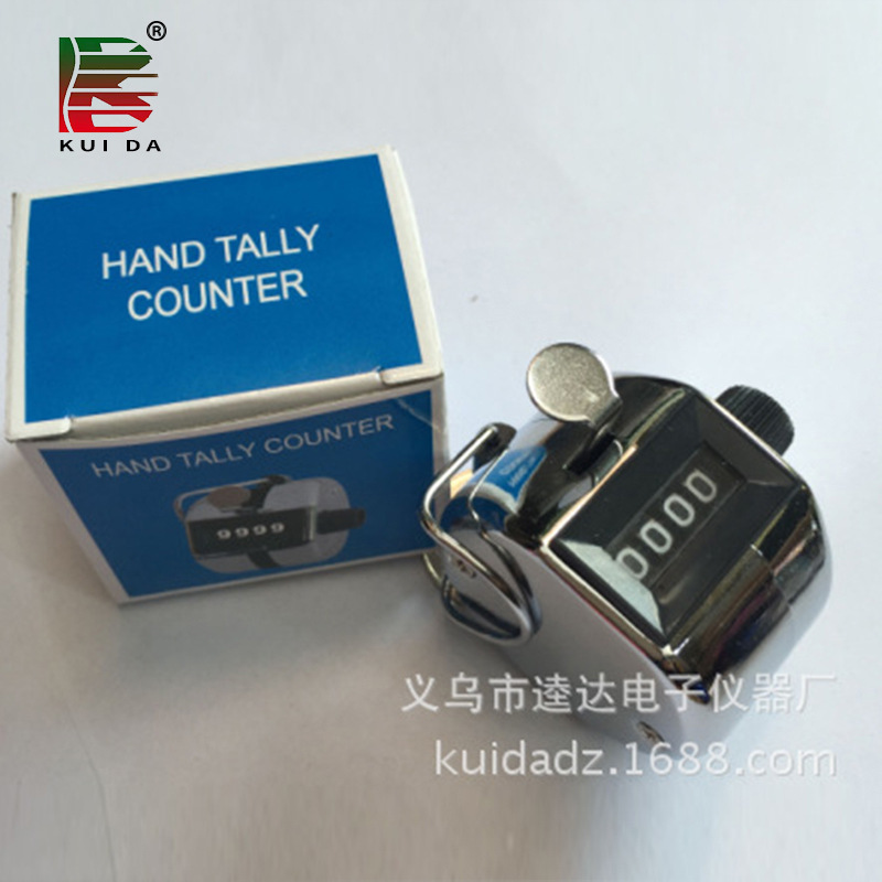 Manufacturers metal manual counter. Electronic counter. color plastic counting device