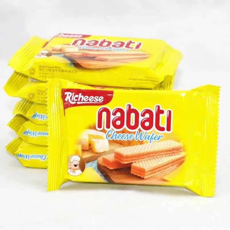 Печенье Li Cheese nabati Nabaodi Veihua 56г, целая коробка, 60 упаковок, закуска ноль калорий, оптовая продажа