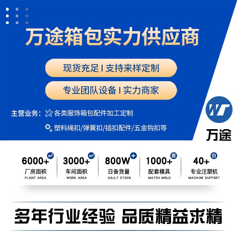 Manufacturers in stock supply plastic white Japanese buckle lip buckle three adjustable buckle square buckle luggage accessories thickened