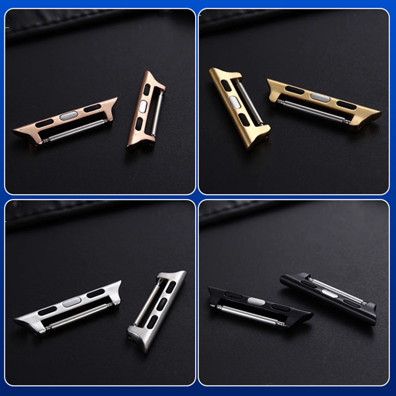 Watch Strap Connector Suitable for Apple Watch Accessories Raw Ear Stainless Steel Metal Connector 20Mm22Mm14Mm