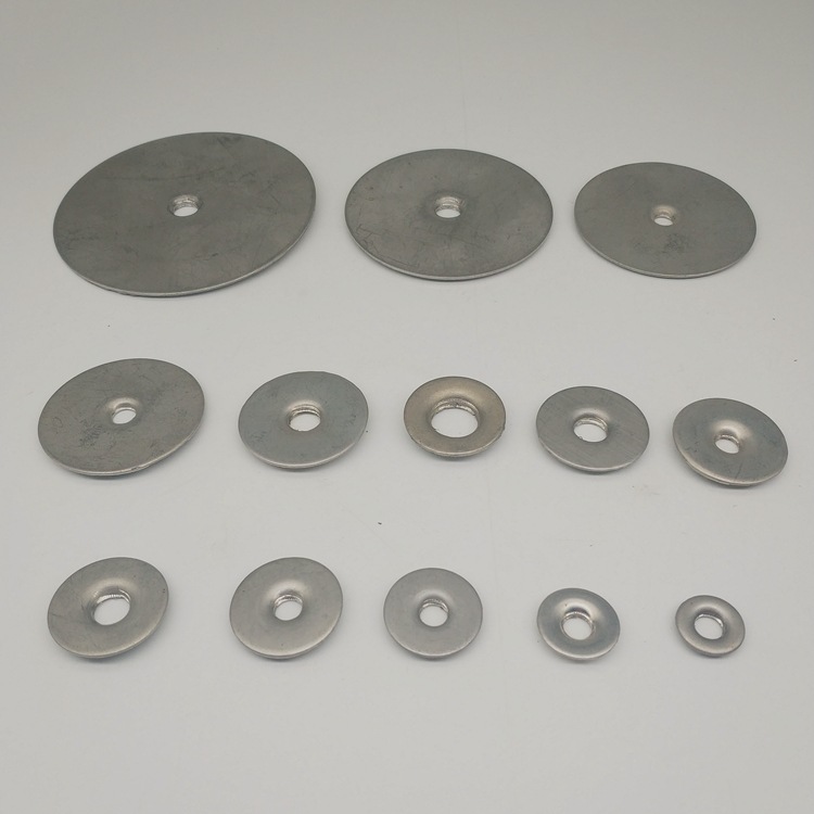 Stainless steel round tube sealing tapping piece round welding thread hole plug fastening connector shoe rack hanger accessories