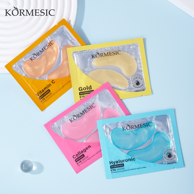 Amazon Best Selling Kormesic Vitamin C Eye Mask Eye Mask Moisturizing and Moisturizing Eye Care